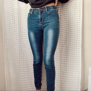 Dark washed jeans